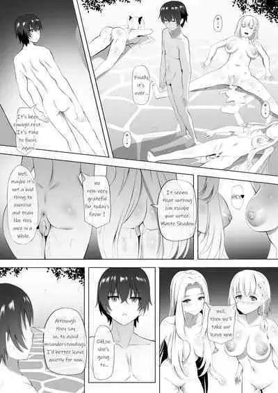 [Ginhaha] Onsen de Shadow-sama ni Naru! (Kage no Jitsuryokusha ni Naritakute!) [English]