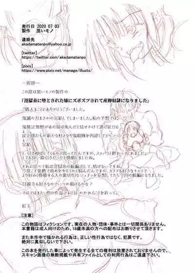 Ingoku Ito ni Otosareta Ane ni Zubozupu Sarete Sanran Dorei ni Narimashita