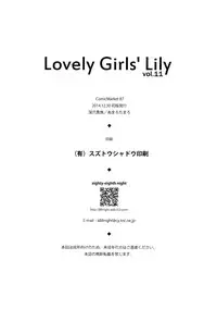 (C87) [Fukazume Kizoku (Amaro Tamaro)] Lovely Girls' Lily Vol. 11 (Puella Magi Madoka Magica) [Chinese] [CE家族社]