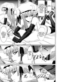 (Reitaisai 8) [Minarai Honpo (Minamoto Jin)] Patchouli to Ashi Bakari no Doujin (Touhou Project) [English] {Sharpie Translations}