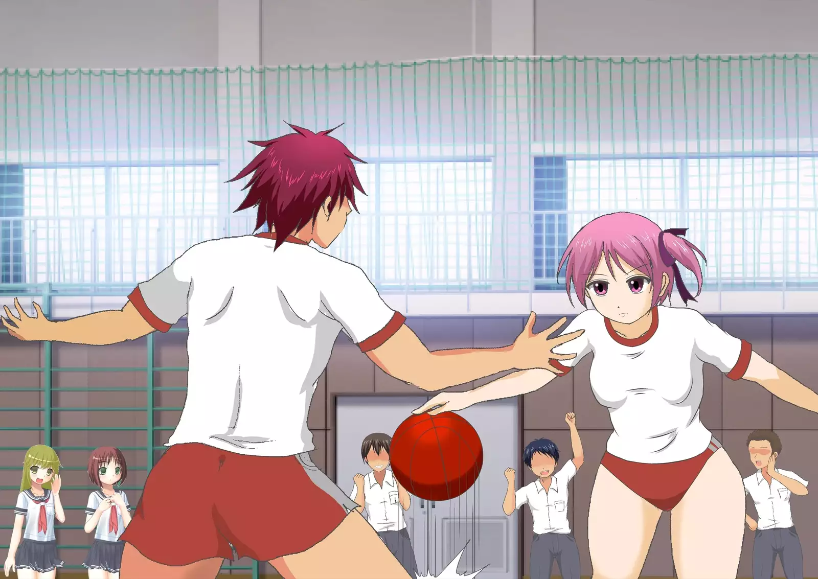 Danjo Taiketsu! Maketara Nuideiku Basuke!