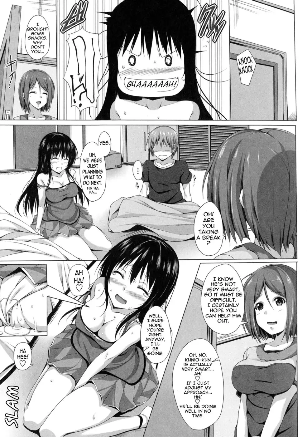 My Home Tutor Leaves Herself Wide Open