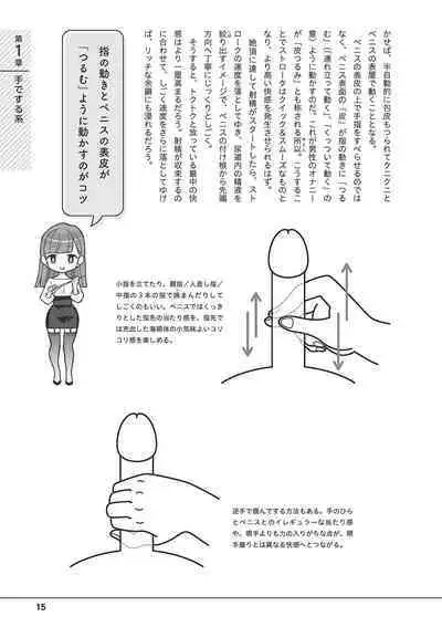 Otoko no Jii Onanie Kanzen Manual Illustration Han...... Onanie Play