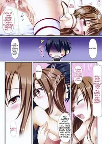 (COMIC1☆6) [TwinBox (Hanahanamaki, Sousouman)] Himitsu no Shinkon Nikki | Newly-Married Couple's Secret Diary (Sword Art Online) [English] {woootskie}