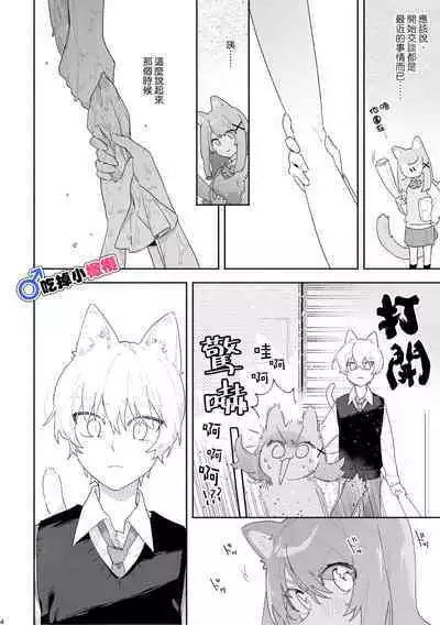 [pink carrot (usachanGET)] ♂ ga Uke. Neko-chan x Neko-kun | 吃掉小公猫。小猫咪X猫同学 [Chinese] [橄榄汉化组]