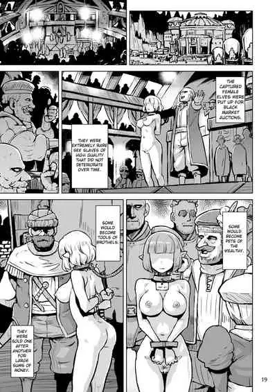 [V-SLASH (Yuugiri)] Inyoku ni Kuruishi Elf-tachi no Uta | The Song of the Lust-Crazed Elves [English] [Digital]