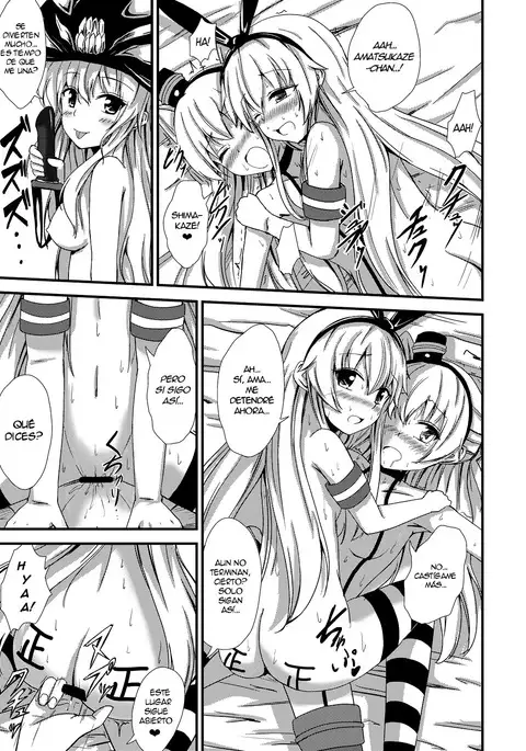 Kuubo Wo-Kyuu-chan no Shimakaze Yuri Dorei Choukyou ~3P Choukyou Hen~