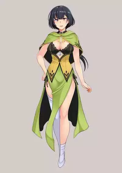 Jitaku Keibiin na Ore no Netoge Yome wa Kyonyuu de Elf Denshiban Tokuten