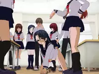 [Kuro Zuishou (Ichimai no Ginka)] Iinchou wa Class de Ijimerarete Imasu ~Ningen Owakarekai~