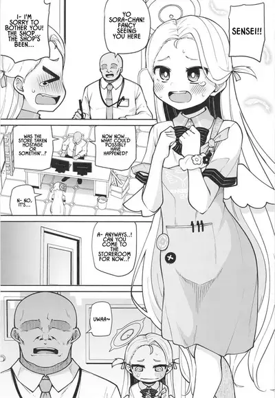 [Kitsuneya (Leafy)] Sora-chan Hajimete no Omocha Review (Blue Archive) | Sora-chan's First Toy Review [English] [Lidl Translations] [Digital]