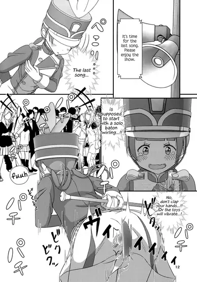 Sensei! Marching Band de "Jojisou" Shitemite! | Sensei! Try dressing up like a little girl in a Marching Band!