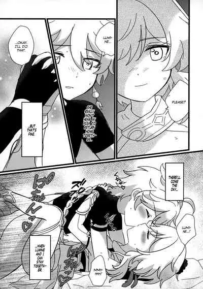 (Chojin no Eichi 2022) [Cotton Candy (Wata, Ame)] Mata Aetane Onii-chan | We Meet Again, Onii-chan! (Genshin Impact) [English] [Team Rabu2]