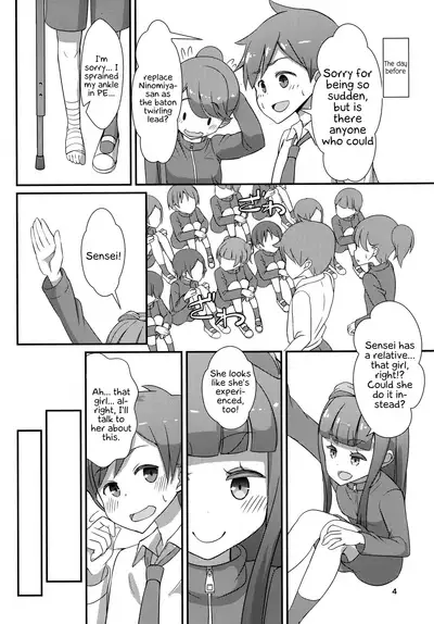 Sensei! Marching Band de "Jojisou" Shitemite! | Sensei! Try dressing up like a little girl in a Marching Band!