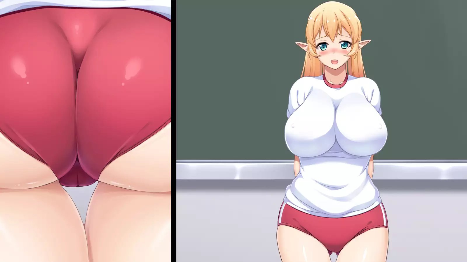 Junshin na Elf no Ryuugakusei ni Anal Choukyo shiyo！