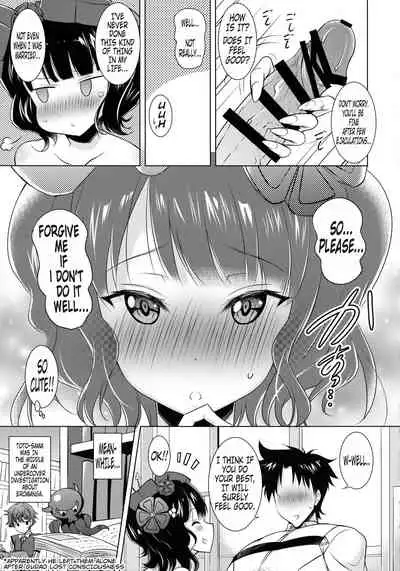(COMIC1☆13) [Syunkan Saidaihusoku (Pony R)] Hokusai-chan ga Okuchi de Teinei ni Tannen ni Nando mo Nuite Kurete kara no Honban | Hokusai-chan's Scrupulous Mouth Makes Me Cum Continuously (Fate/Grand Order) [English] [Hellsin]