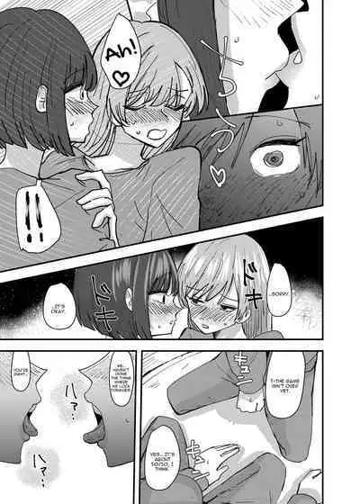 Daigaku no Senpai to Nori de Kiss Shitetara Sono Hi no Uchi ni Issen Koechatta Hanashi | A Story About Kissing A College Senior And Crossing The Line In The Same Day