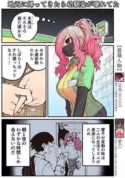 Jimoto ni Kaettekitara Osananajimi ga Kowareteta