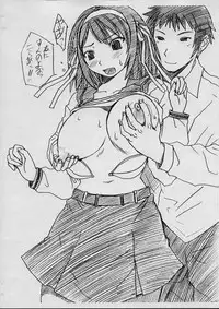 (C70) [Bakunyu Fullnerson (Kokuryuugan)] Kakitai Mono wa Kakitai n dakara Shouganai! (The Melancholy of Haruhi Suzumiya)