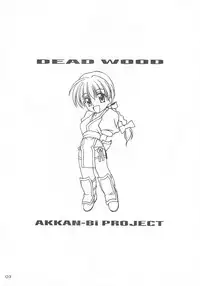(C58) [AKKAN-Bi PROJECT (Yanagi Hirohiko)] DEAD WOOD (Dead or Alive)