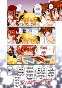 (C75) [STUDIO HUAN (Raidon)] Nanofei. + Nanofei. A's ALL Full Color Soushuuhen Platinum (Mahou Shoujo Lyrical Nanoha) [English]