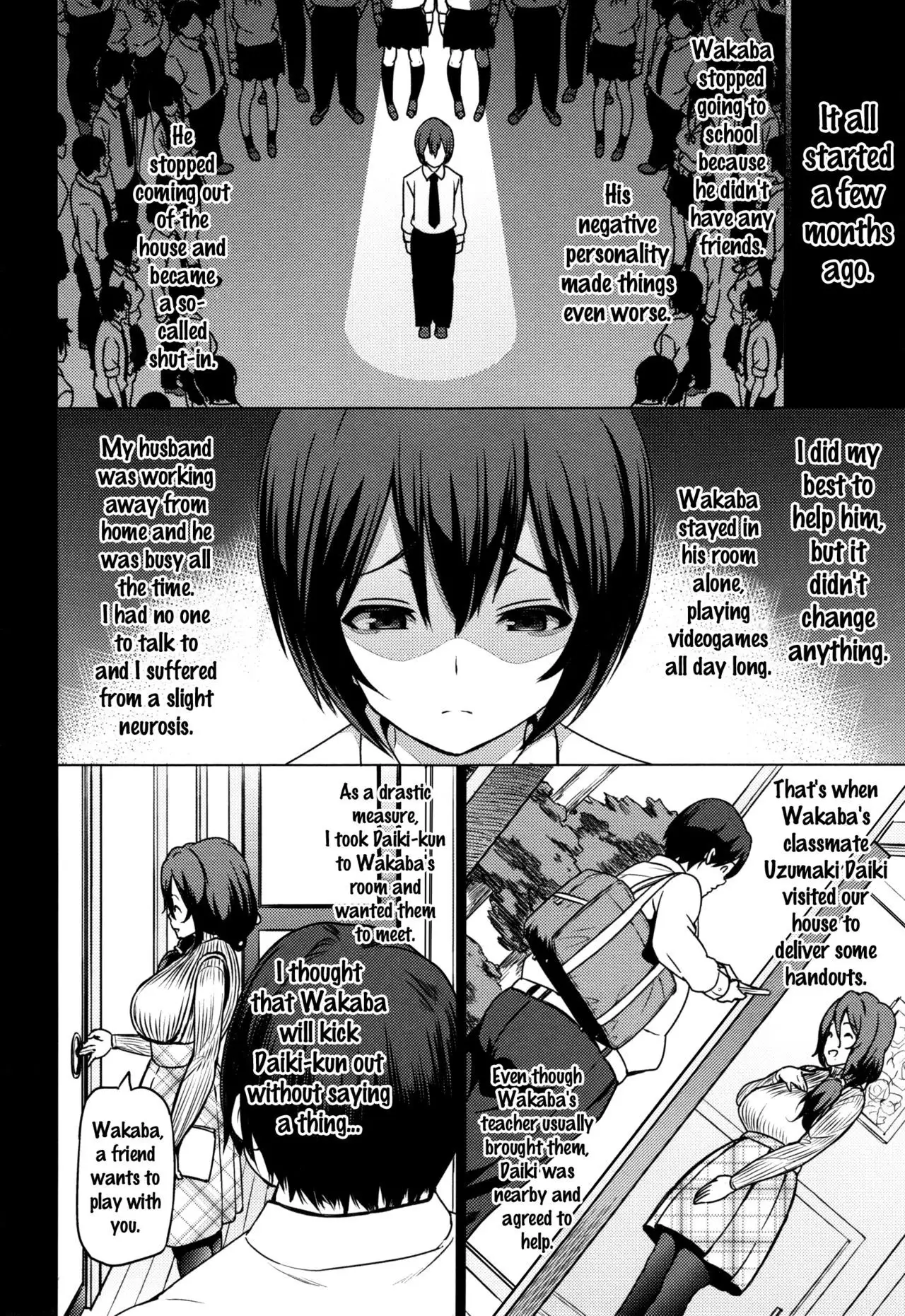 Netorare Kataomoi Ch. 1-5, 7