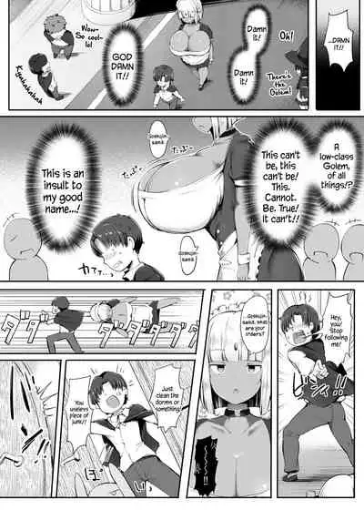 Ponkotsu Golem no Kuse ni Namaiki da. | This Scrap-Golem is Too Cheeky.