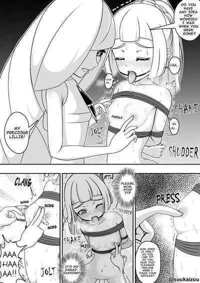 Lillie ga Lusamine ni Oshioki Sareru | Lillie gets spanked by Lusamine