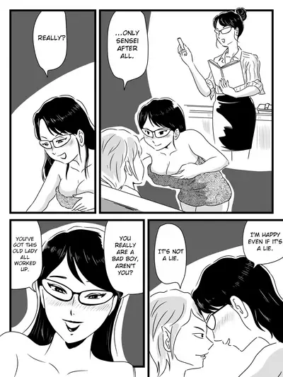 [Momoziri Hustle Dou] Toshiue Killer no Tomodachi ni Kaa-san o Netorareta Hanashi | A Story About My Milf-Killer Friend Who Cucked My Mom [English]