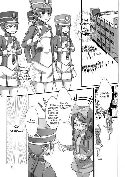 Sensei! Marching Band de "Jojisou" Shitemite! | Sensei! Try dressing up like a little girl in a Marching Band!