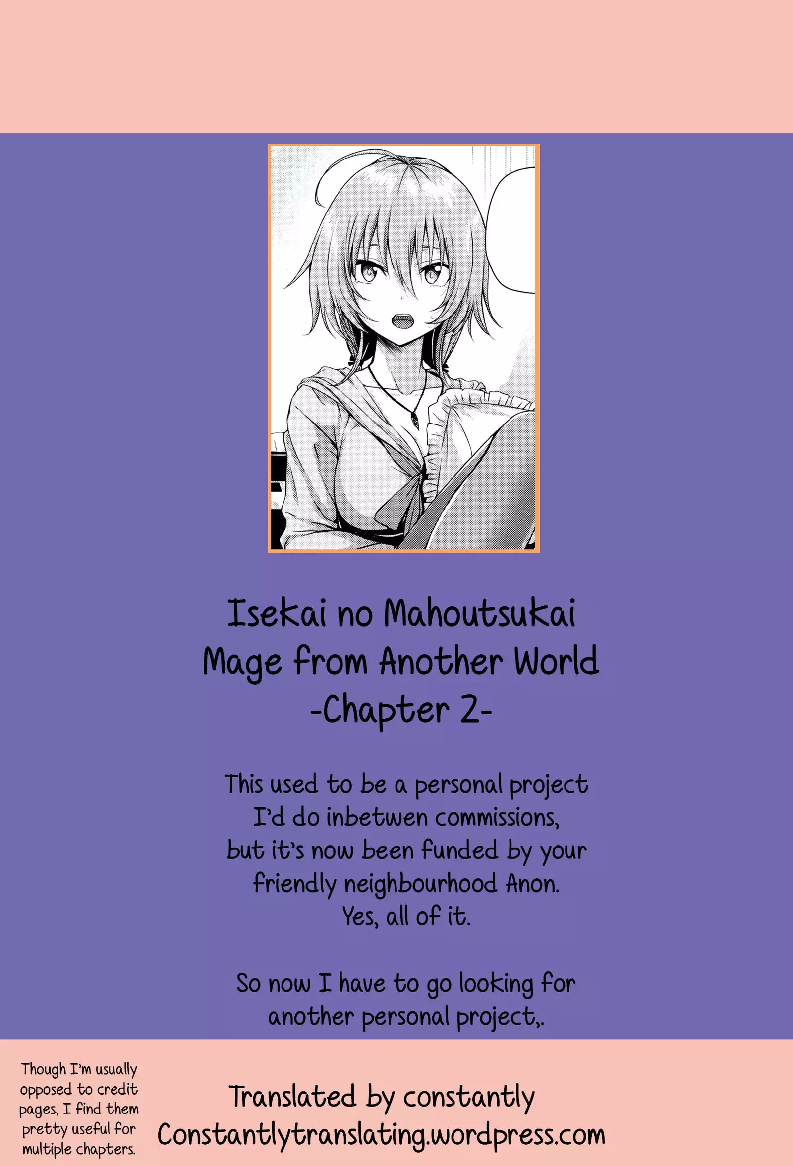 Isekai no Mahoutsukai Ch. 1-8