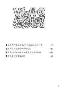 (C94) [ARCHETYPE (Akaza)] Vtuber no Pants ni Natte Kunkun Peropero (Various) [Chinese] [杂鱼DD汉化组]