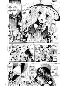 (C78) [UNIYA (Shinonome Ryu)] Marisa, Mushrooms, and Fiendish Miko (Touhou Project) [English] {pesu}