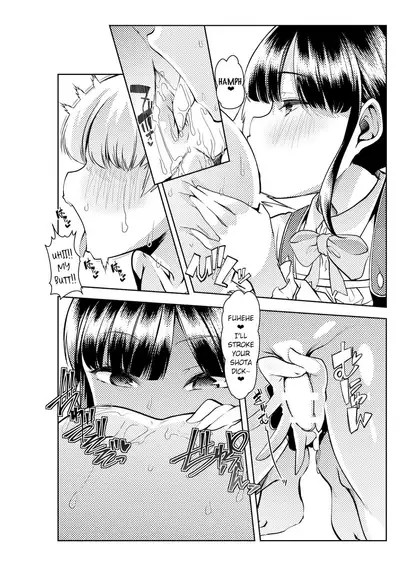 [Team Harenchi (Mitsuhime Moka)] Rindou Mikoto to Suzuka Utako no Oshota to Warui Otona no Joou-sama Game | Rindou Mikoto and Suzuka Utako's King Game between Shotas and Bad Adults (Rindou Mikoto, Suzuka Utako) [English] [Pangean] [Digital]