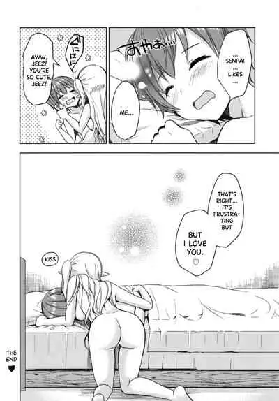 Akogare no Elf Senpai ni, Ecchi na Saiminjutsu Kakete Mita. | I tried to erotically hypnotize Elf Senpai who i admire