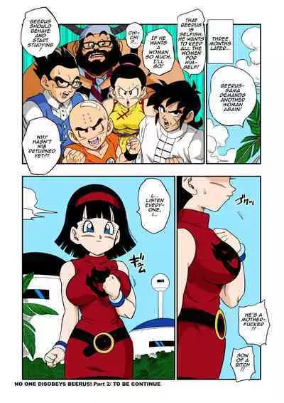 No One Disobeys Beerus!