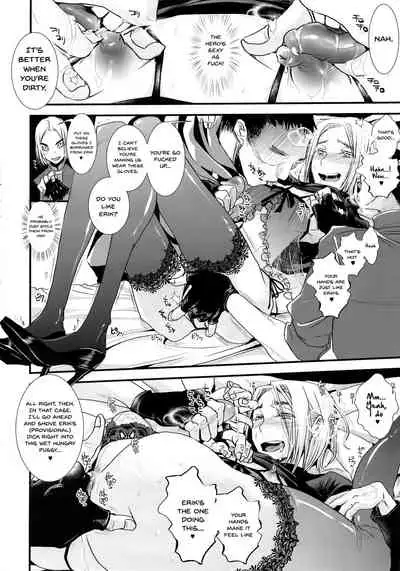 Sekai o Sukutta Yuusha-sama ga Dosukebe Mesu Bitch datta Ken