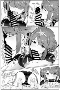 (C95) [Hokkebain! (Halcon)] Ofuro de Homura to Sukebe Suru Hon (Xenoblade Chronicles 2)