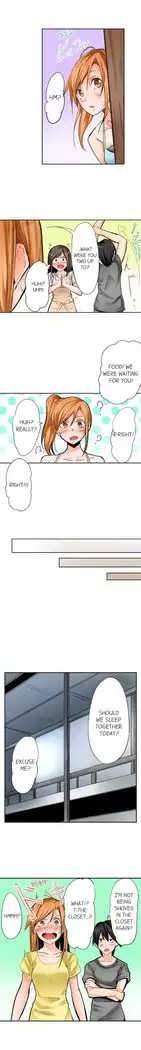 Yojouhan de Micchaku 3P Otomarikai! - The Secret 3P Sleepover in a 7 Square Meter Room!