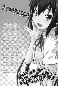 (C78) [Aspergillus (Okara)] MY LITTLE ROCK ST☆R (K-On!) (English) =Little White Butterflies=