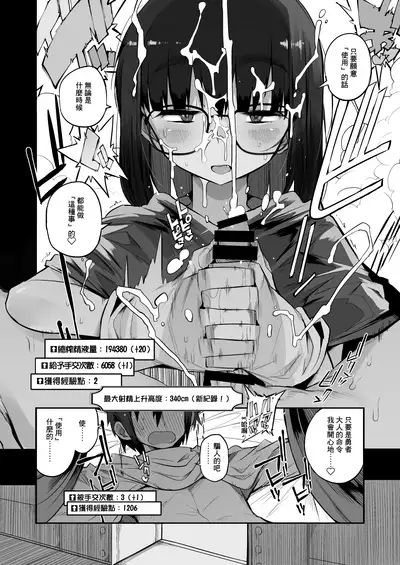 Sakusei Dungeon Kouryaku ni Mukanai Jimiko no S-kyuu Dosukebe Status | 不適合攻略榨精地牢的土妹子的S級癡女屬性