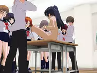 [Kuro Zuishou (Ichimai no Ginka)] Iinchou wa Class de Ijimerarete Imasu ~Ningen Owakarekai~