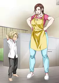 Okorinbo Mama no Amayakashi Sex de Furyou Musuko ga Kousei Shita Hanashi