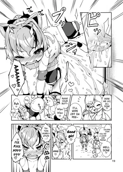 [Nanamehan (Hansharu)] Soujuu no Valerie Inu Pet-ka Kaizou Keikaku | The Plot to Remodel Twin-Gun Valerie into a Pet Dog [Digital] [English] [Pangean]