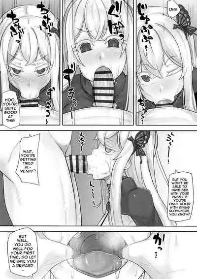 [Batten Kariba (Ankoku Emu Shougun)] Sukebe na Koto Nannimo Shiranai Echidna-chan Onaho | Echidna: Sexually Ignorant Onahole (Re:Zero kara Hajimeru Isekai Seikatsu) [English] {Doujins.com} [Digital]