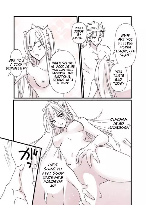 FGO Medb-chan, Cu Chulainn no Are o Zessan Suru