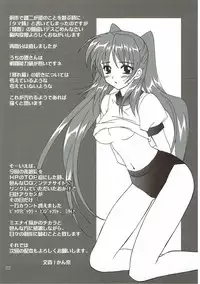 (C68) [PLUM (Kanna)] Abareneko no Shitsukekata 2 (ToHeart2)