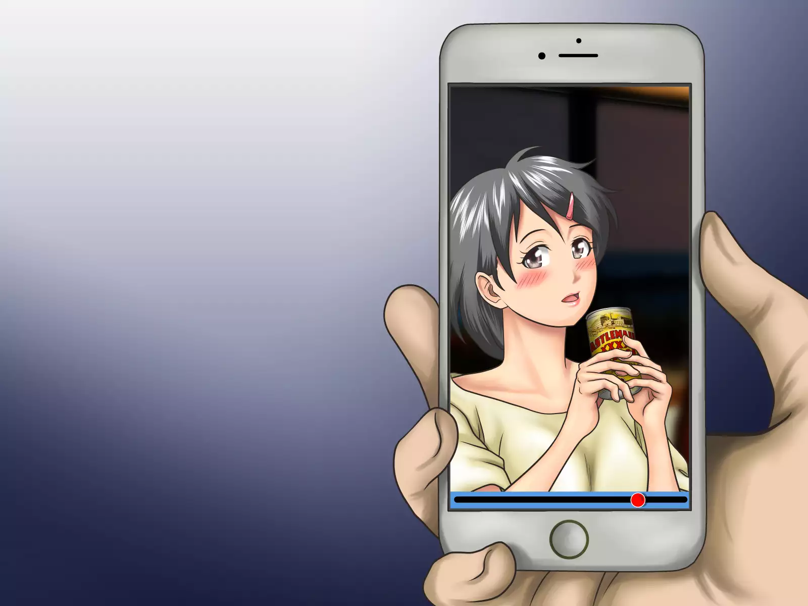 Working Holiday de Kaigai ni Sundeiru Kanojo ni Ai ni Itta Kekka…。