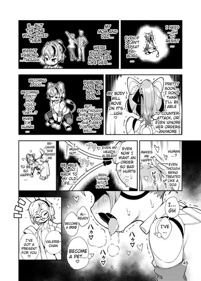 [Nanamehan (Hansharu)] Soujuu no Valerie Inu Pet-ka Kaizou Keikaku | The Plot to Remodel Twin-Gun Valerie into a Pet Dog [Digital] [English] [Pangean]