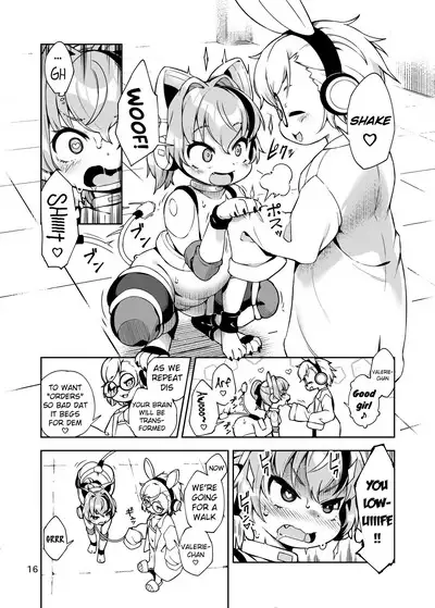 [Nanamehan (Hansharu)] Soujuu no Valerie Inu Pet-ka Kaizou Keikaku | The Plot to Remodel Twin-Gun Valerie into a Pet Dog [Digital] [English] [Pangean]