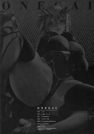 (COMIC1☆17) [OrangeMaru (Mirin)] Onegai (Fate/Grand Order) [Chinese] [不咕鸟汉化组]